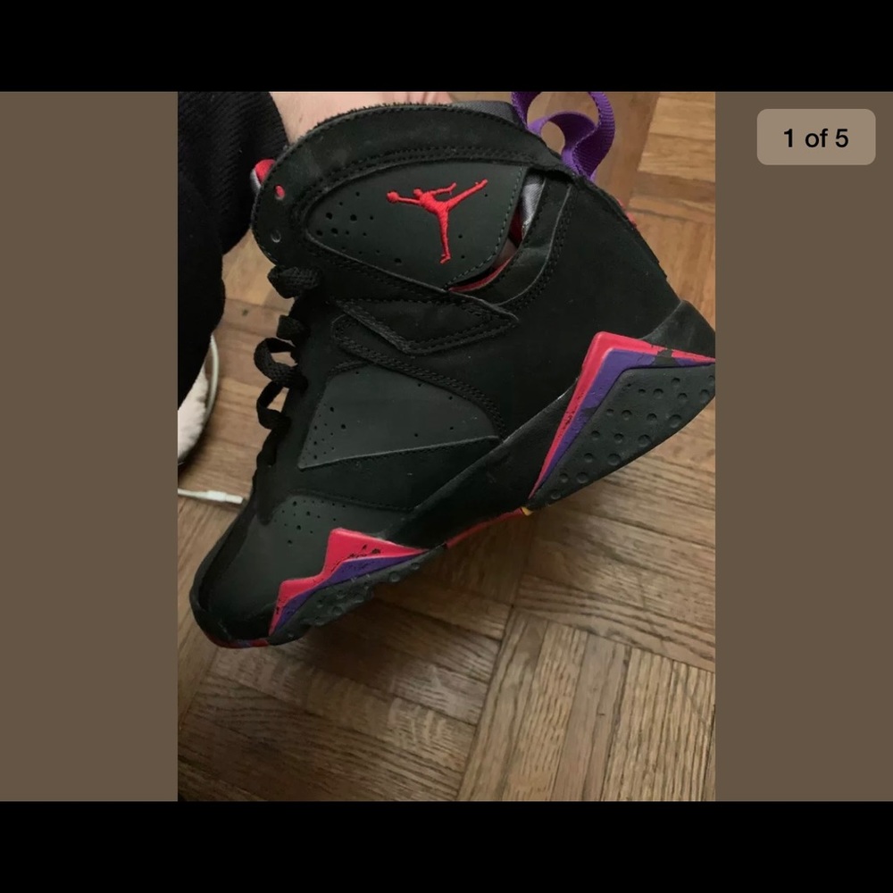 Jordans ‘Raptor’ 7s size 6Y